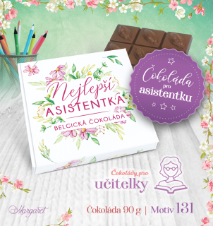 Belgická čokoláda 90 g | Motiv 131